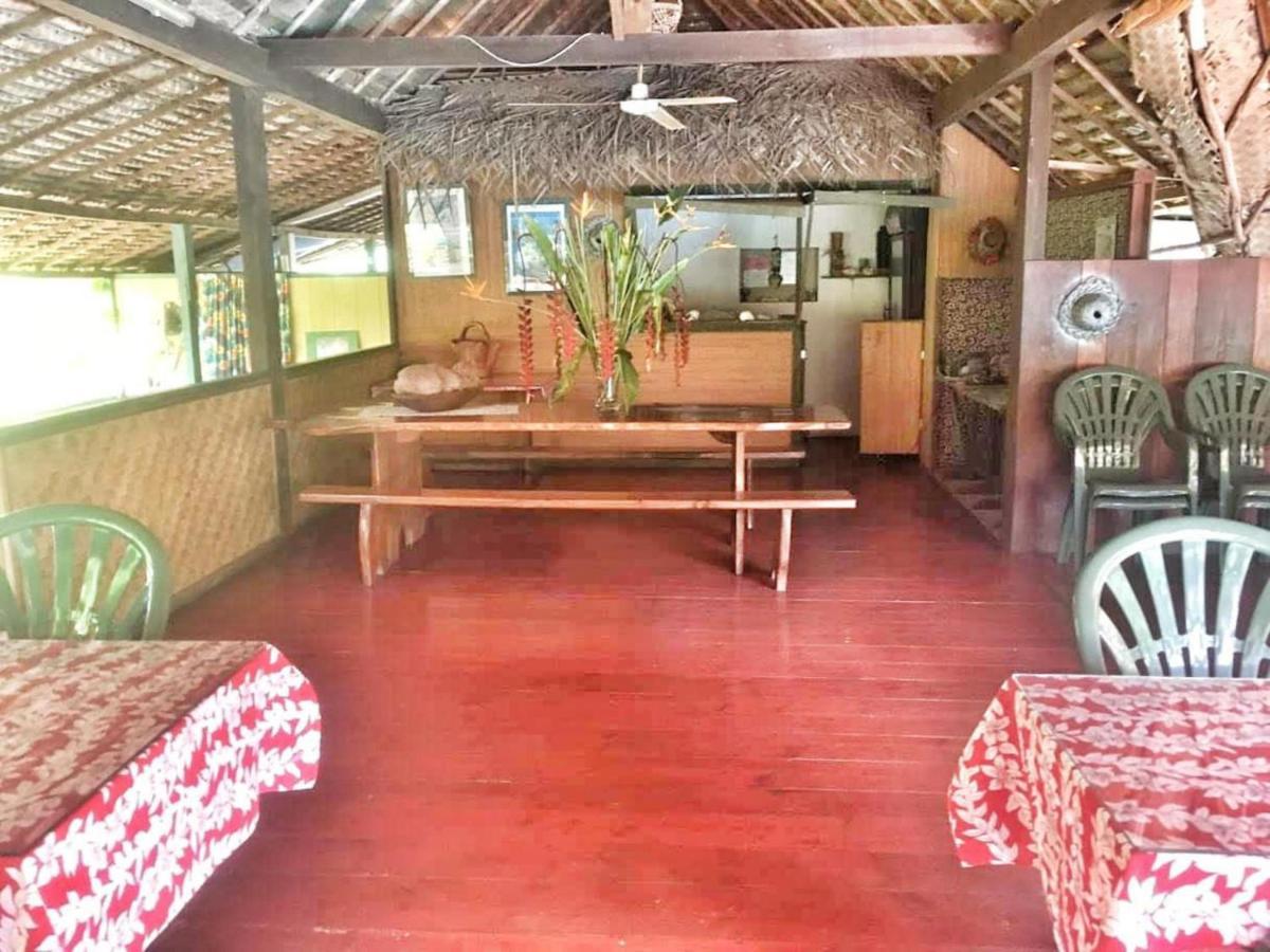 Huahine - Bungalow Tiare Fare Exteriör bild